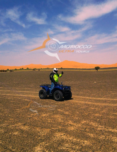 Desert ATV Quad biking
