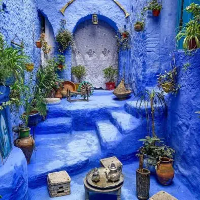 the blue city of Morocco